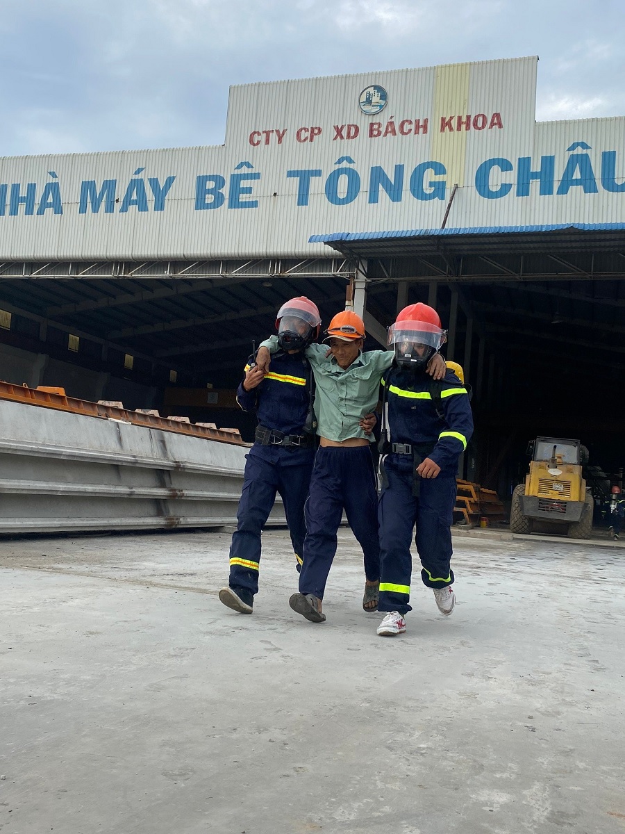 thuc tap phong chay chua chay va cuu nan cuu ho tai nha may be tong chau thanh 9